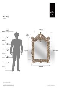 Zidno ogledalo 86x144 cm Baroque – Premier Housewares