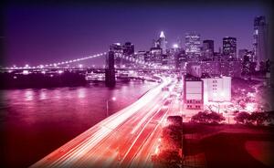 Foto tapeta - New York Brooklyn Bridge City (152,5x104 cm)