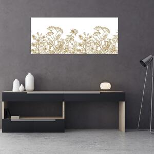 Slika - Travniške rože (120x50 cm)