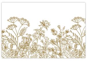 Slika - Travniške rože (90x60 cm)