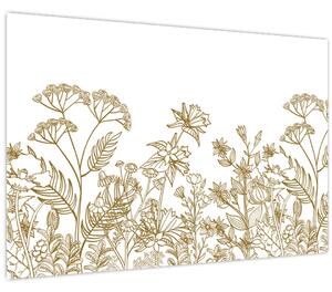 Slika - Travniške rože (90x60 cm)