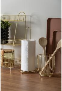 Metalni držač kuhinjskih ručnika u zlatnoj boji ø 15 cm Wired – PT LIVING