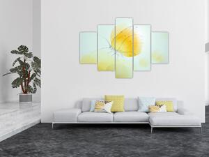 Slika - Rumeni metulj (150x105 cm)