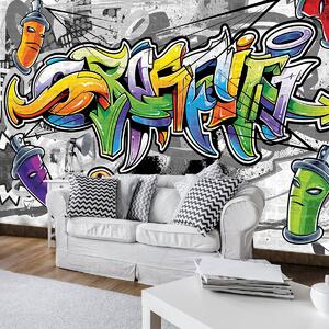 Foto tapeta - Šareni grafiti (152,5x104 cm)