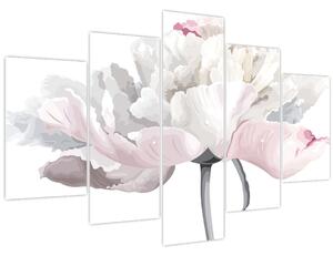 Slika - Cvet vrtnice (150x105 cm)