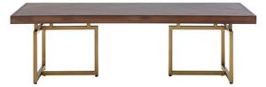 Smeđi okrugli stolić za kavu 60x120 cm Brando – Premier Housewares