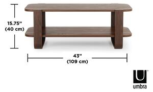 Smeđi stolić od drva eukaliptusa 55x109 cm Bellwood - Umbra