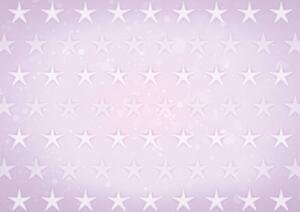 Foto tapeta - Zvijezde na ružičastoj pozadini (152,5x104 cm)
