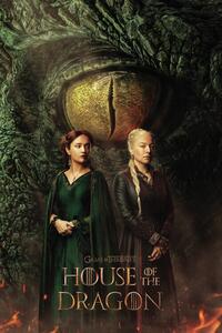 Umjetnički plakat House of the Dragon - Key Art, (26.7 x 40 cm)