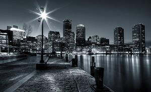 Foto tapeta - Noću u New Yorku (152,5x104 cm)