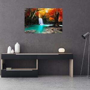 Slika - Emerald Lagoon (90x60 cm)