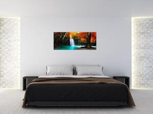 Slika - Emerald Lagoon (120x50 cm)