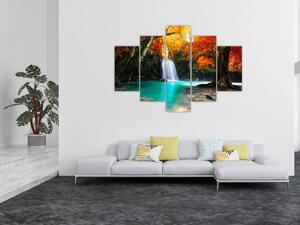 Slika - Emerald Lagoon (150x105 cm)