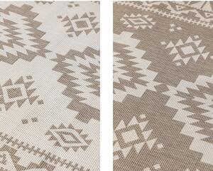Smeđi/krem vanjski tepih 80x150 cm Gemini – Elle Decoration