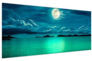Slika - Polna luna nad površjem (120x50 cm)