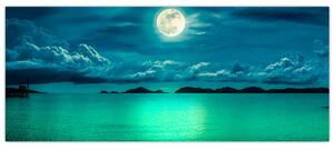 Slika - Polna luna nad površjem (120x50 cm)