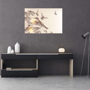 Slika - Kolibri (90x60 cm)