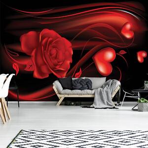 Foto tapeta - Crveno srce (152,5x104 cm)