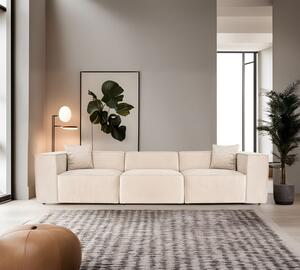 Atelier Del Sofa Trosjed, Lora 3 Seater - Cream