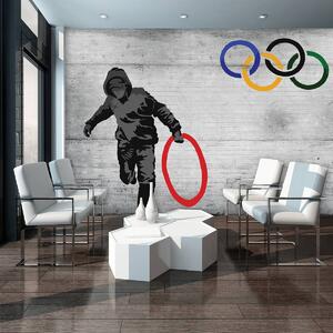Foto tapeta - Olimpijski krugovi (152,5x104 cm)