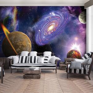 Foto tapeta - Kozmički planeti (152,5x104 cm)