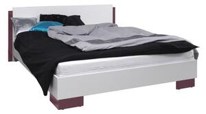 Zondo Bračni krevet 160 cm Laurenia (ljubičasta) (S podnicom) . 612323