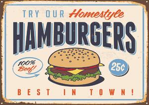 Foto tapeta - Brza hrana - najbolji hamburgeri (152,5x104 cm)