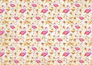 Foto tapeta - Flamingosi (152,5x104 cm)