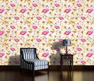Foto tapeta - Flamingosi (152,5x104 cm)