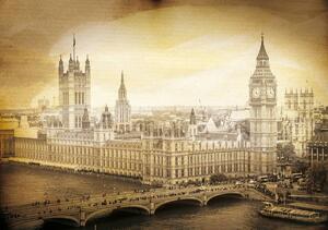 Foto tapeta - Westminster - Vintage (152,5x104 cm)