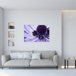 Slika - Ljubičasti cvijet (90x60 cm)
