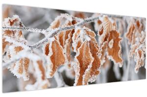 Slika - Smrznuto lišće (120x50 cm)