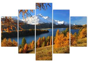 Slika - Jesen u Alpama (150x105 cm)