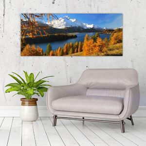 Slika - Jesen u Alpama (120x50 cm)