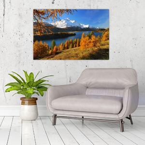 Slika - Jesen u Alpama (90x60 cm)
