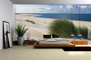 Foto tapeta - Plaža na Sjevernom moru (152,5x104 cm)
