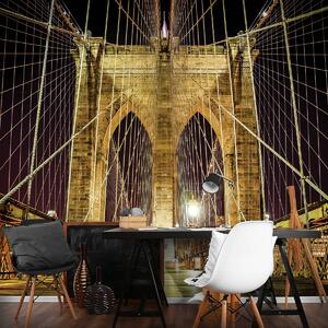Foto tapeta - Brooklynski most u New Yorku (152,5x104 cm)