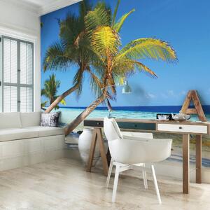 Foto tapeta - Tropska plaža (152,5x104 cm)