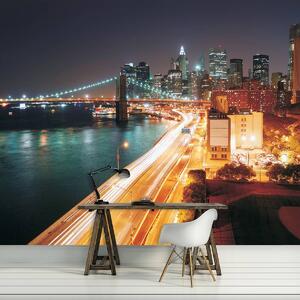 Foto tapeta - Brooklynski most u New Yorku (152,5x104 cm)
