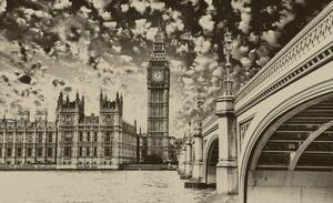 Foto tapeta - Big Ben (152,5x104 cm)
