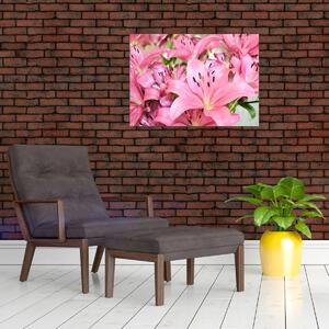 Slika - Ružičasti ljiljani (70x50 cm)
