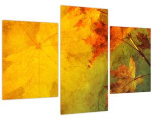 Slika - Jesenje lišće (90x60 cm)