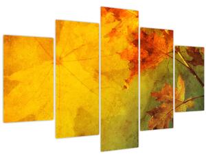 Slika - Jesenje lišće (150x105 cm)