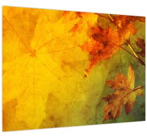 Slika - Jesenje lišće (70x50 cm)