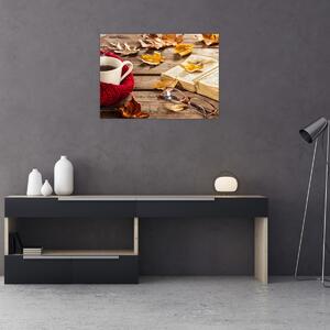 Slika - Jesenska šalica čaja (70x50 cm)