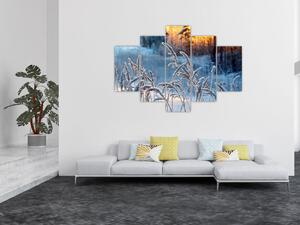 Slika - Zimska livada (150x105 cm)