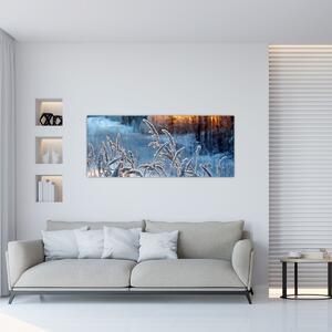 Slika - Zimska livada (120x50 cm)