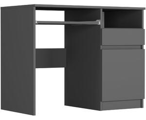 Moderan pisaći stol s ormarićem 90x50 cm - različite boje antracit