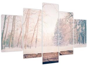 Slika - Pogled na šumu (150x105 cm)