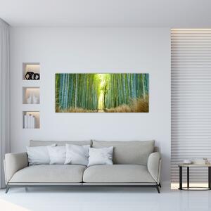 Slika - Put s bambusima (120x50 cm)